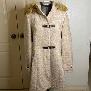 Ivanka Trump Beige Wool Coat (Sz 10)